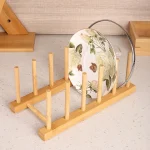 استند بشقاب چوبی - Image 3