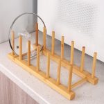 استند بشقاب چوبی - Image 4