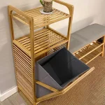سبد لباس بامبو - Image 4